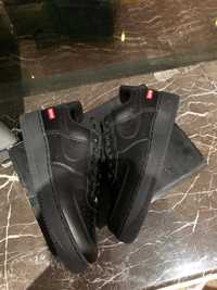 Supreme x Nike Air Force 1 Black Low Shoes EU 40