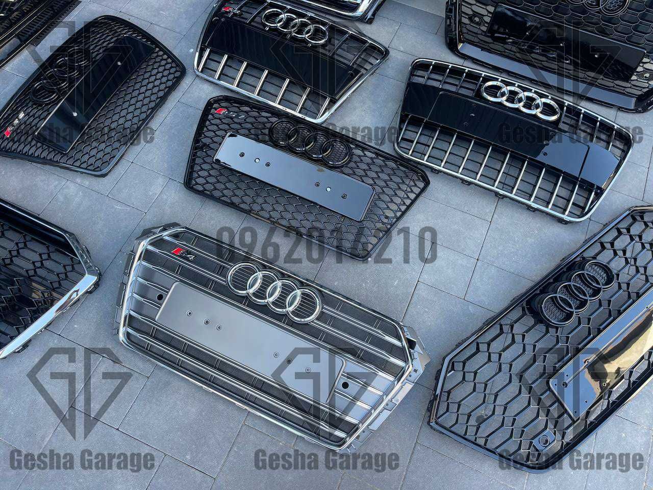 ТОП ЯКІСТЬ Решітки решетки audi ауді ауди a1a3a4a5a6a7a8q5q3q7s6rs4sq5