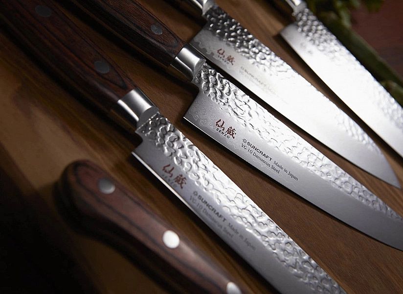 Nóż kuchenny Suncraft SENZO UNIVERSAL Slicer 240 mm [FT-05]