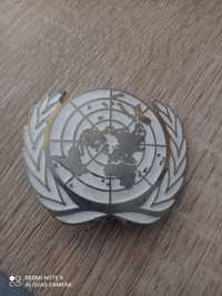 Stara odznaka ONZ UN kolekcjonerska