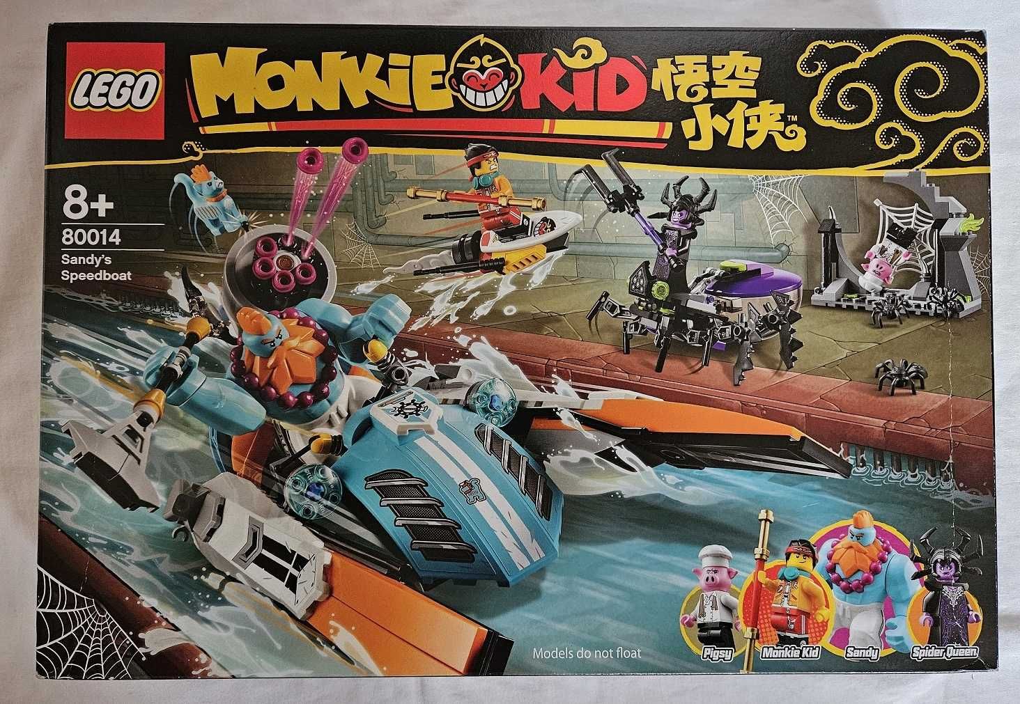 LEGO 80014 Monkie Kid Motorówka Sandy'ego
