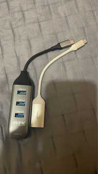 Adoradores | HDMI para Type C | Type C para mais USB’s (Custaram 50€)