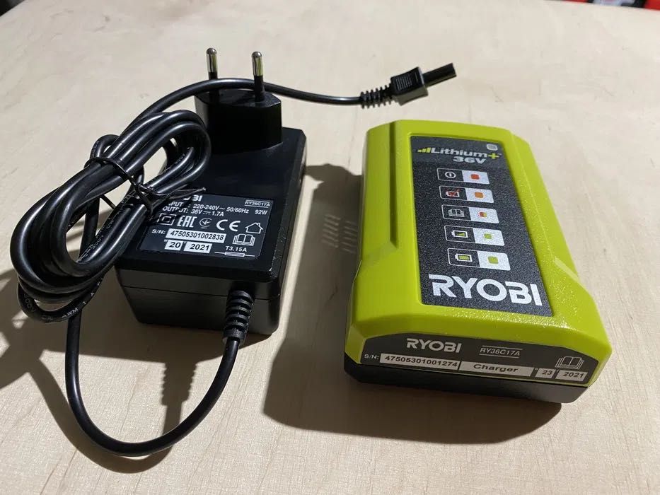 NOWY akumulator Ryobi 36V 4.0Ah BPL3640D2 + ładowarka 36V RY36C17A
