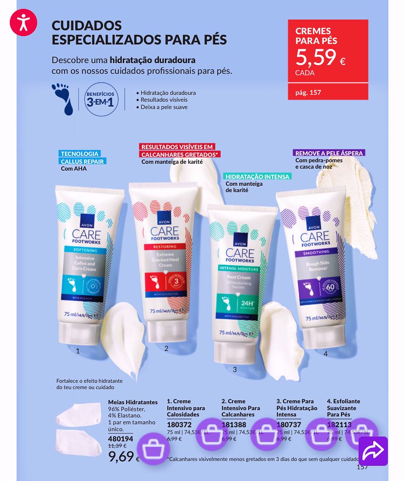 Produtos Avon novos