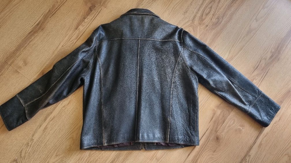 Kurtka skórzana vintage xxl 2xl