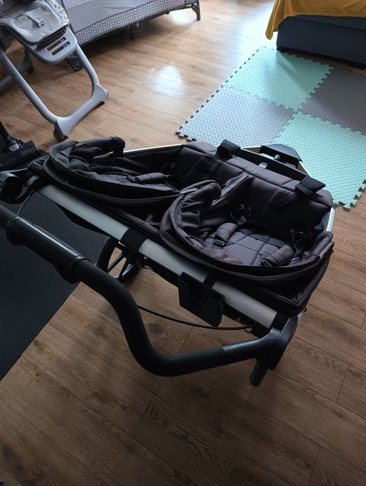 Thule Urban Glide 2 double black+gratis NOWE ZDJĘCIA!!!POLECAM