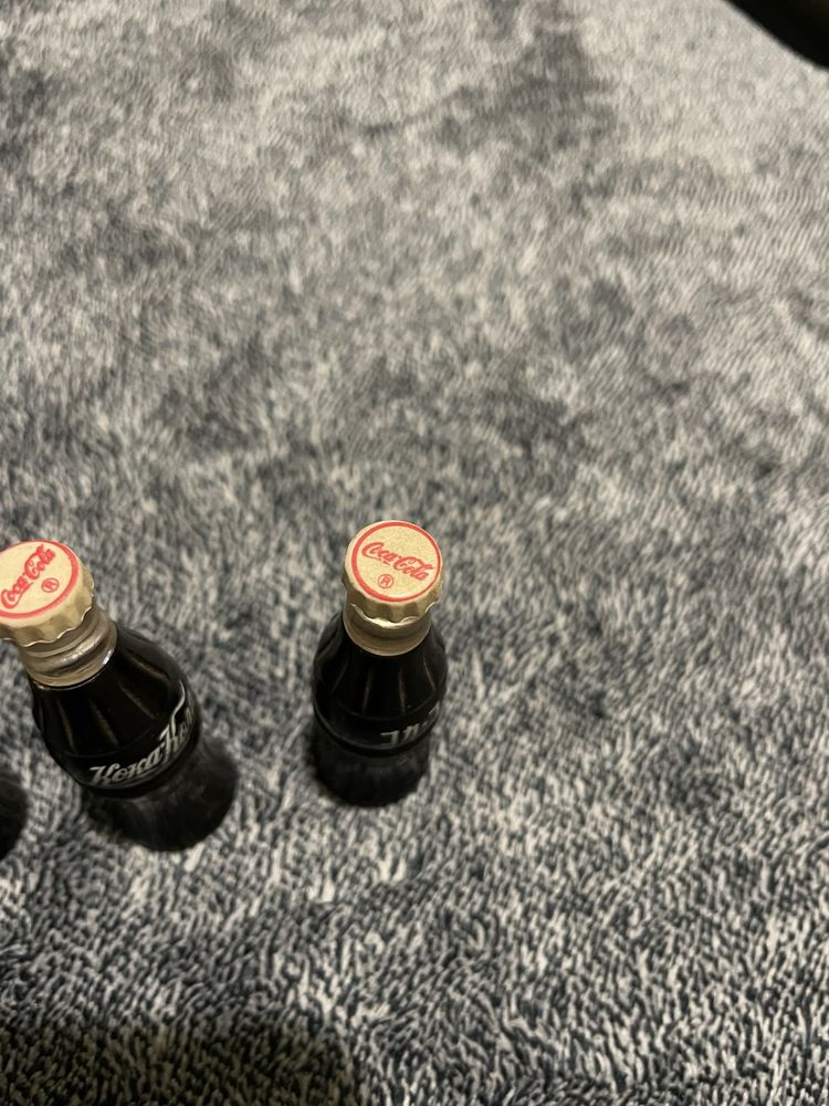 Garafas miniatura da Coca Cola