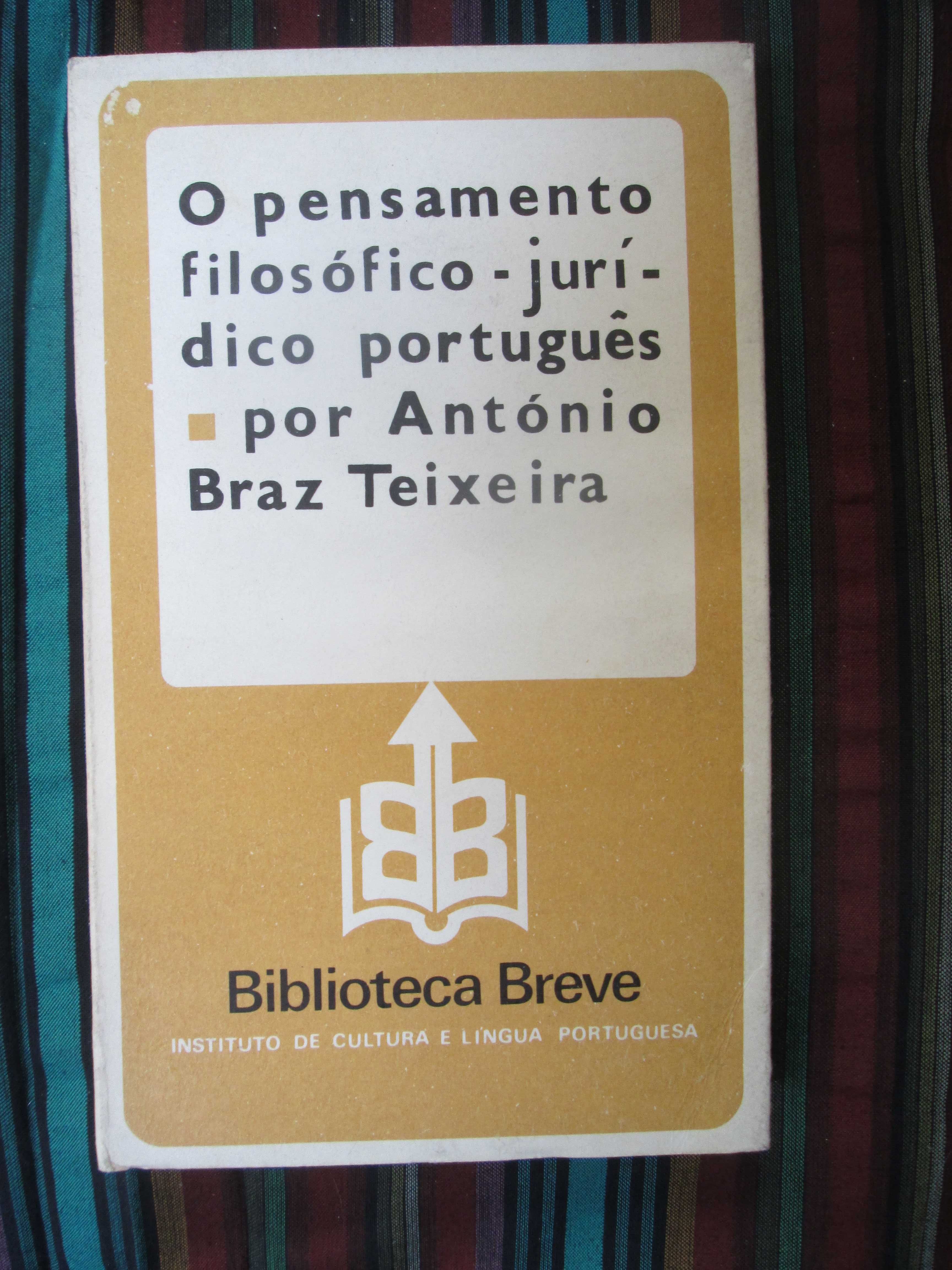 O Pensamento Filosófico-Jurídico Português, de António Braz Teixeira
