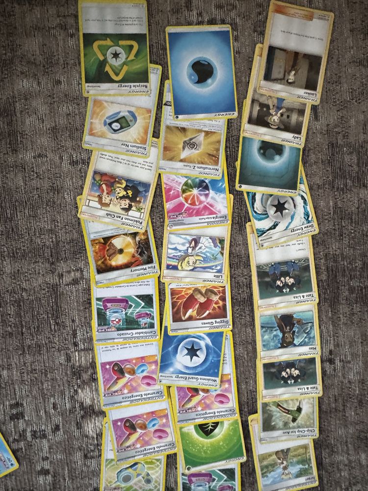 Cartas de pokemón