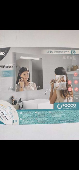 Ekskluzywne lustro łazienkowe z wieloma finkcjami