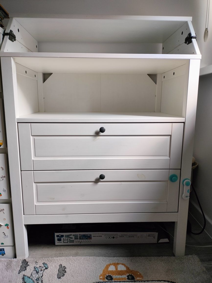 Komoda z przewijakiem Ikea Sundvik + gratisy