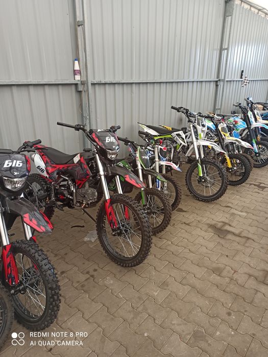 NOWE MRF cross 140 RC lub 120 i 80 elektryczne pitgang KAYO