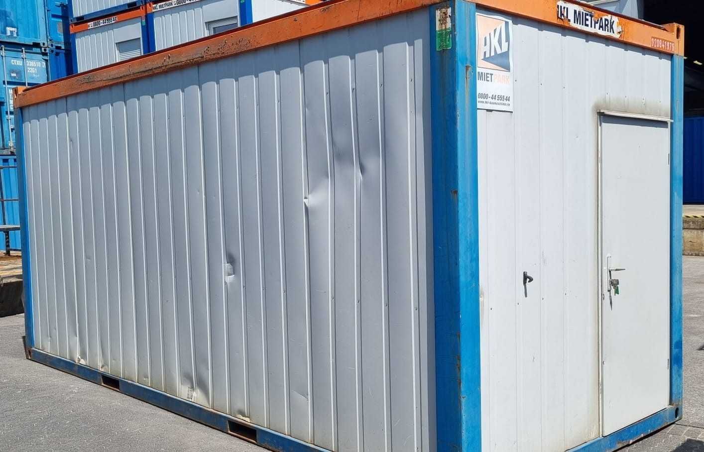 Kontener socjalny magazynowy biurowy 6x2,5m duża ilość tanio transport