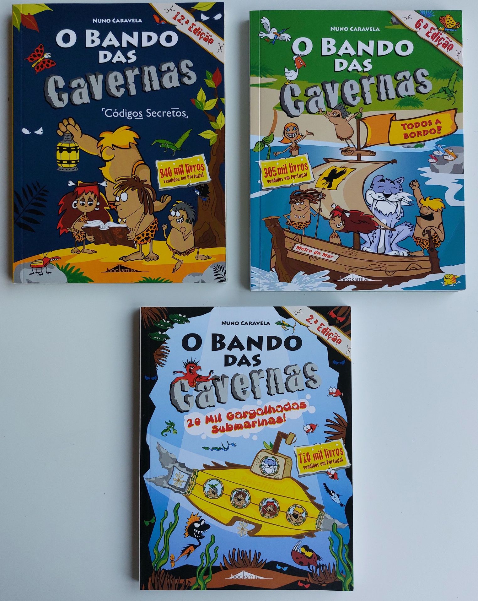 Livros Bando das Cavernas - Novos