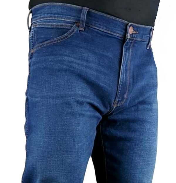 Męskie jeansy Wrangler Larston -Slim Tapered nowe oryginalne - W40/L34