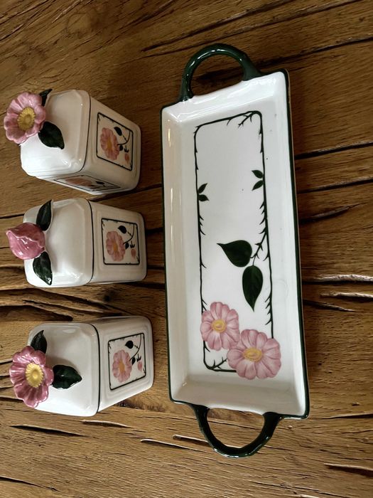 eleganckie ceramiczne pojemniki na przyprawy Villeroy&Boch