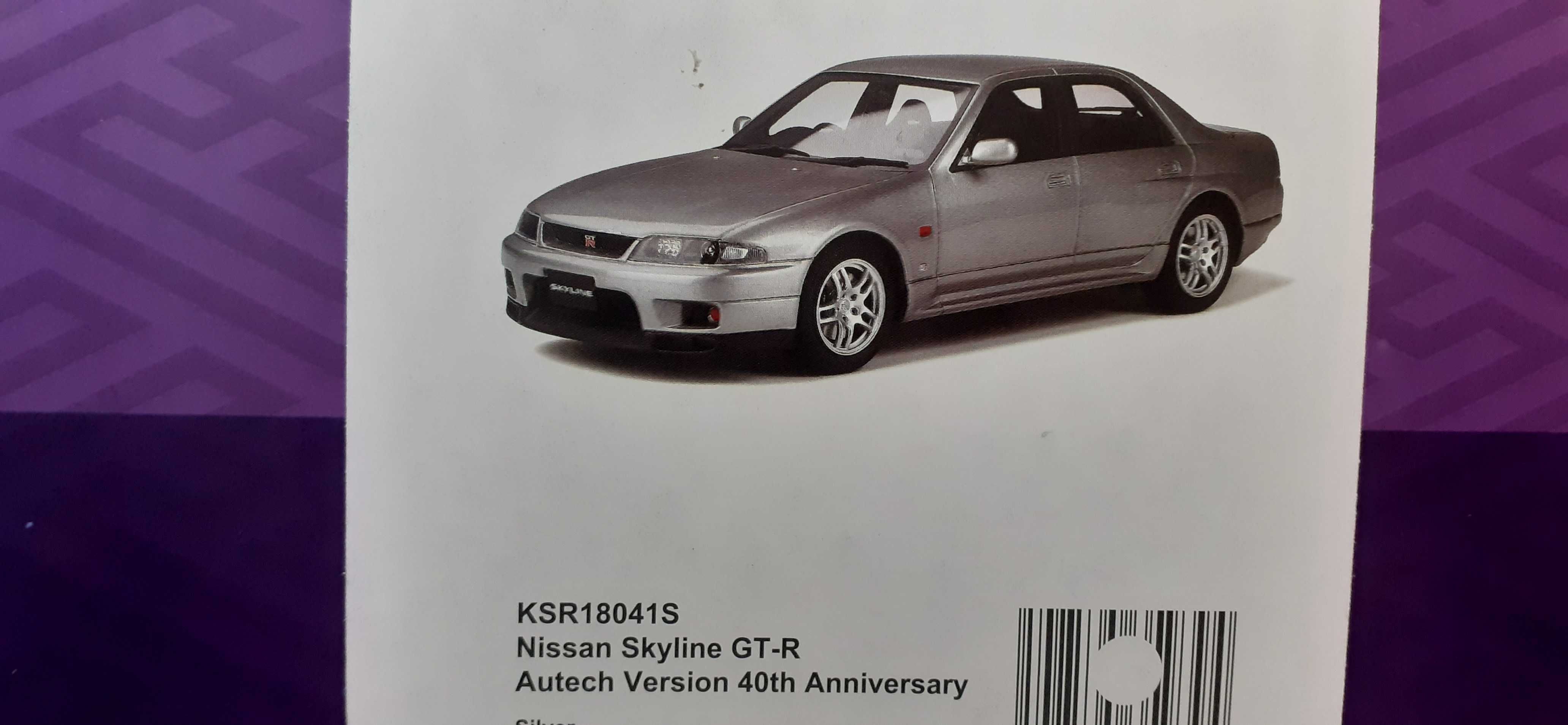 1/18 Nissan Skyline Autech - Kyosho