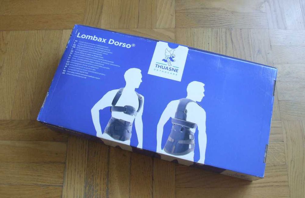 Sprzedam wysoką ortezę tułowia Lombax Dorso