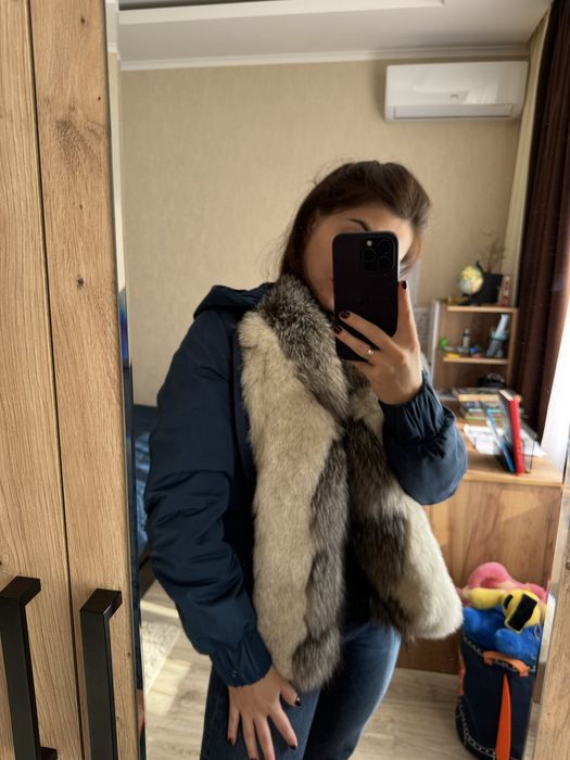 Зимова куртка з натуральним хутром
