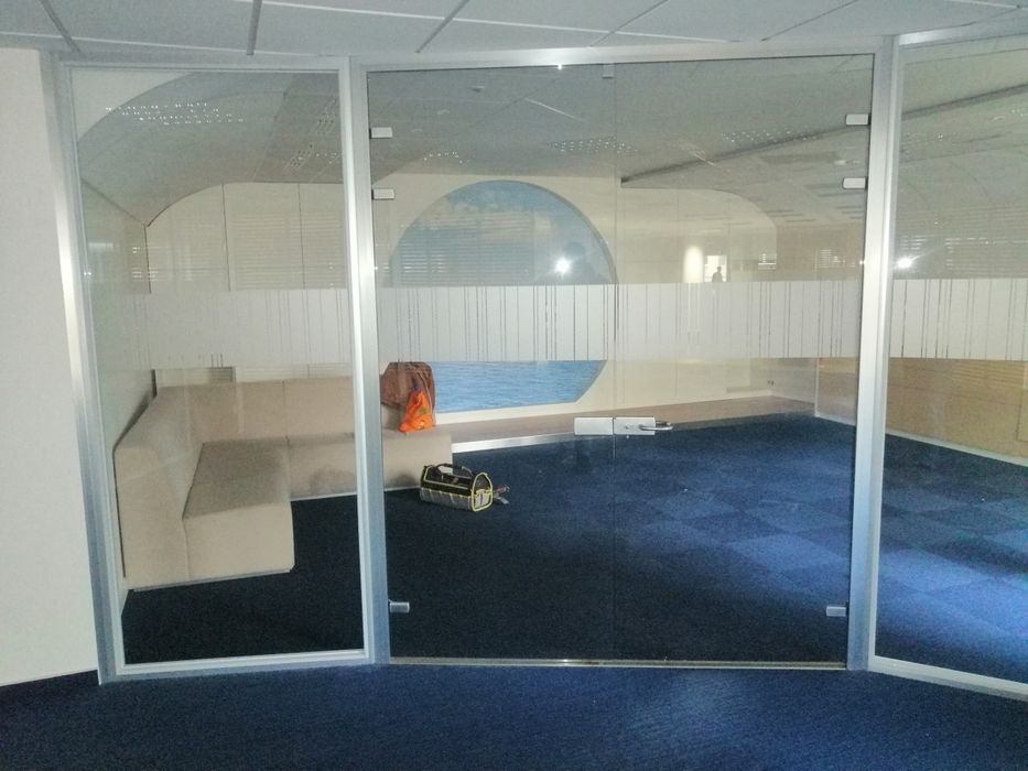 Szyby klejone szyby hartowane