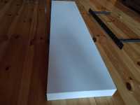 Biała półka ścienna IKEA