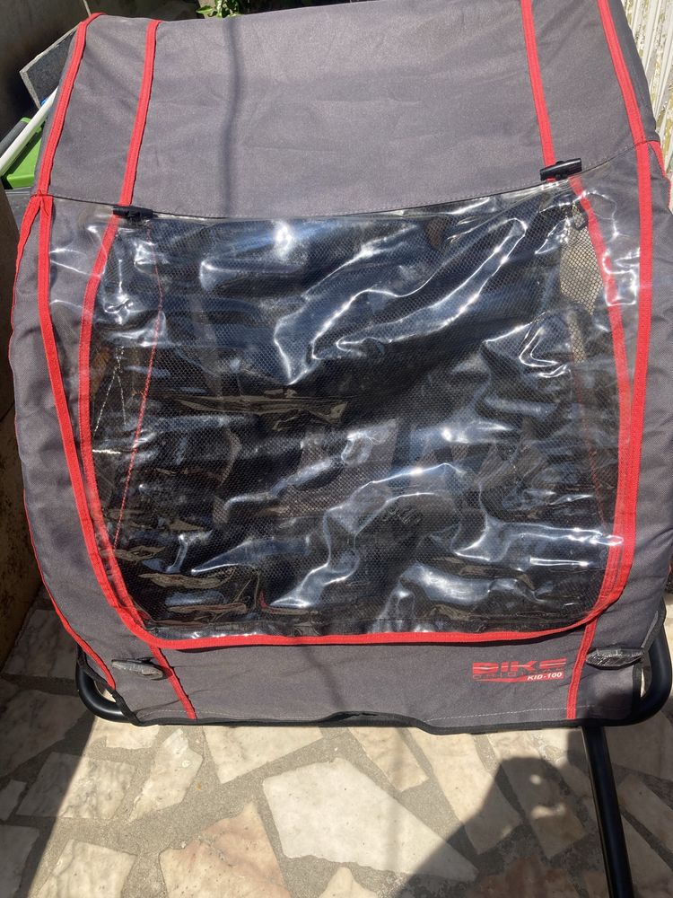 Atrelado de criança para bicicleta