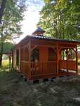 Domek letniskowy,ogrodowy,drewniany Holiday 4x4m+2m taras