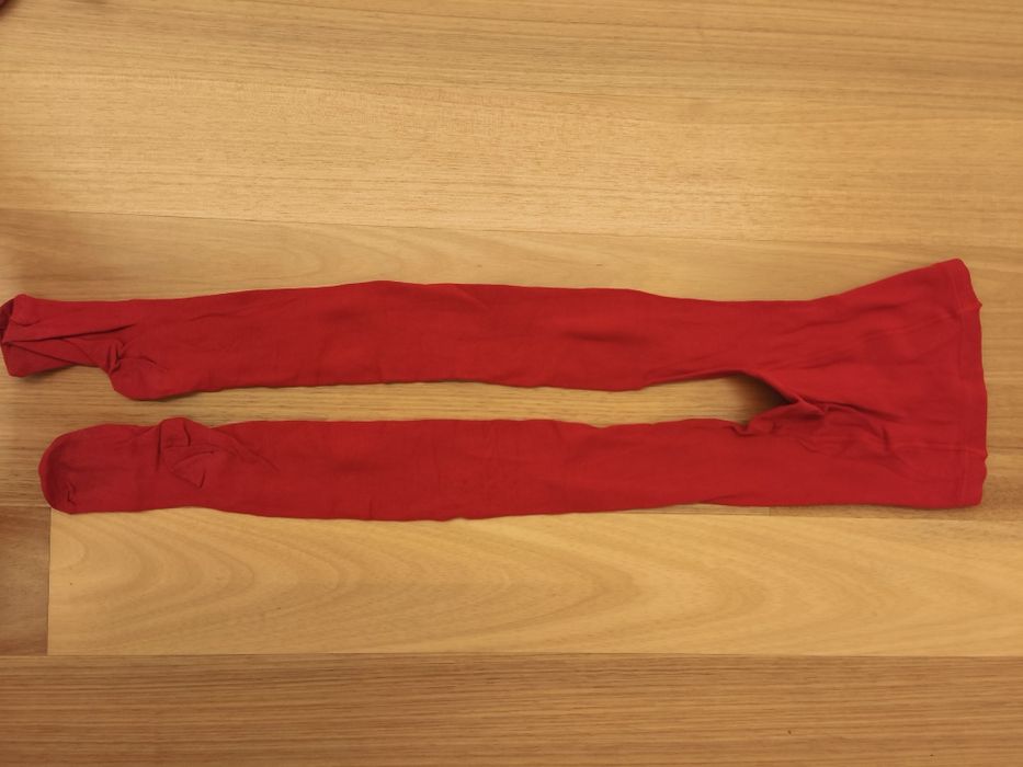 Lote de 6 collants de menina Tam 12/14