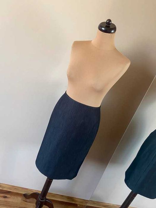 Xs s calvin klein spodnica olowkowa  midi basic oryginal jakosc