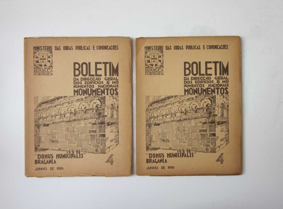BOLETIM da D. G. dos Edifícios e Monumentos Nacionais [Nºs 01 a 10]