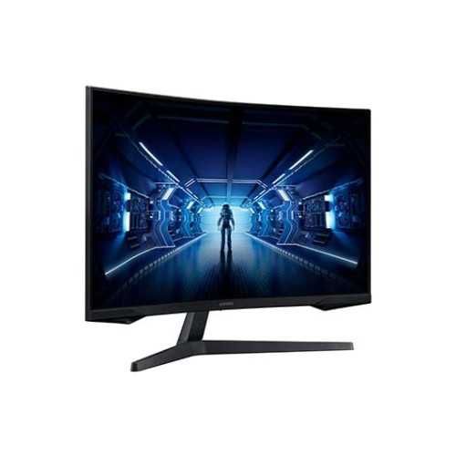 Monitor LED 27" Samsung Odyssey G5 Preto Curvo - NOVO | GAR 36M