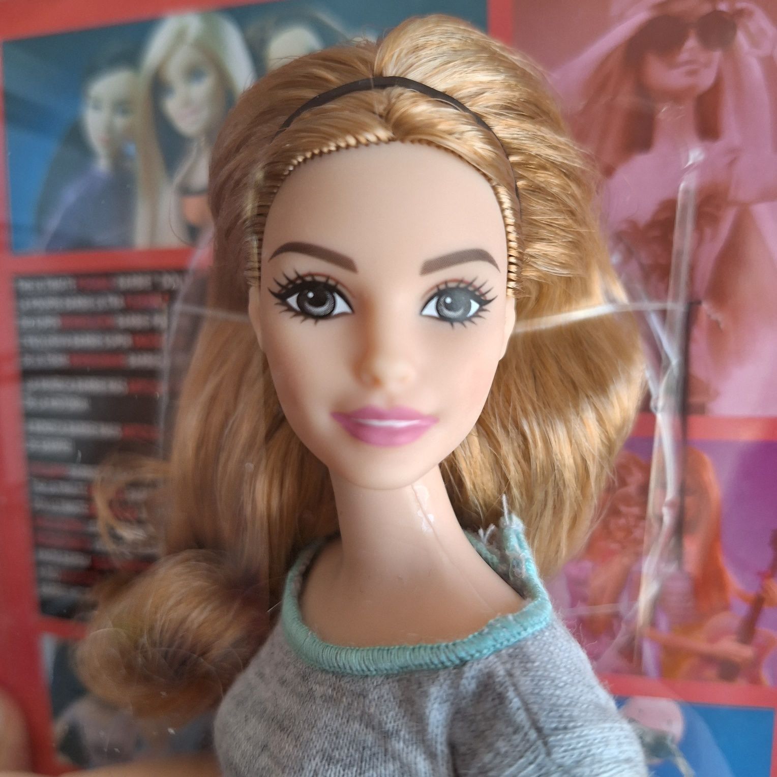 Барбі йога пишка, шарнірна  Barbie made to move, mattel, рухайся, як я