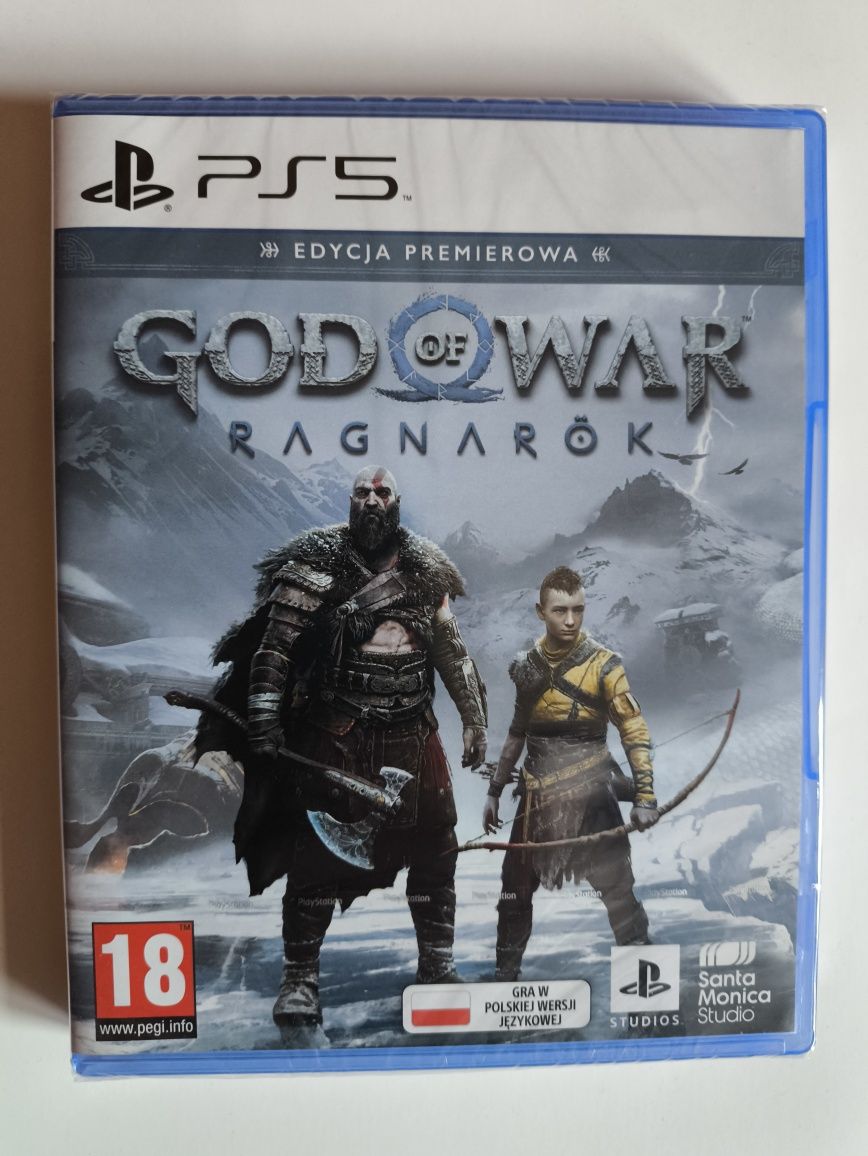 God of War Ragnarok PL PS5 PLAYSTATION 5 w folii