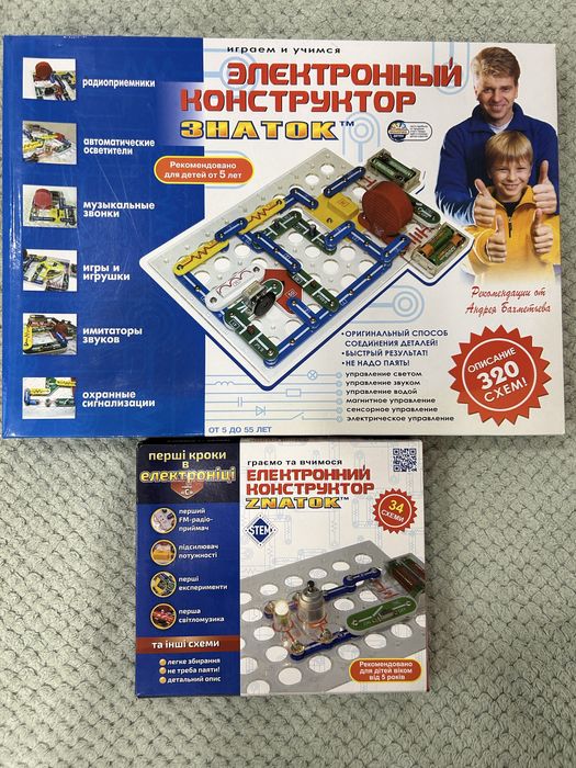 Електронний конструктор Знаток
