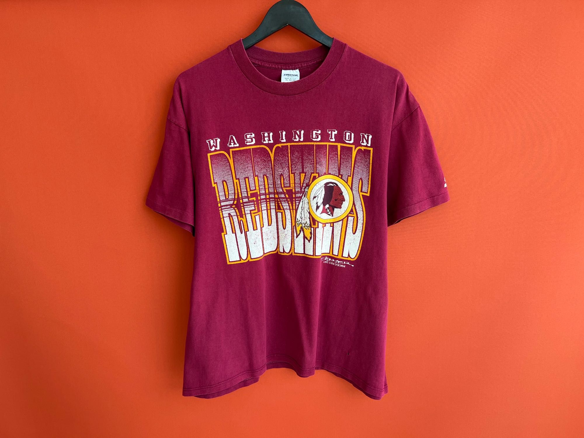 Starter Redskins 1990’ Merch Vintage мужская футболка мерч размер XL