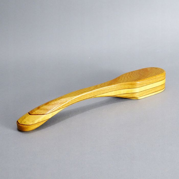 duński design lata 60 drewniany otwierzacz do butelek