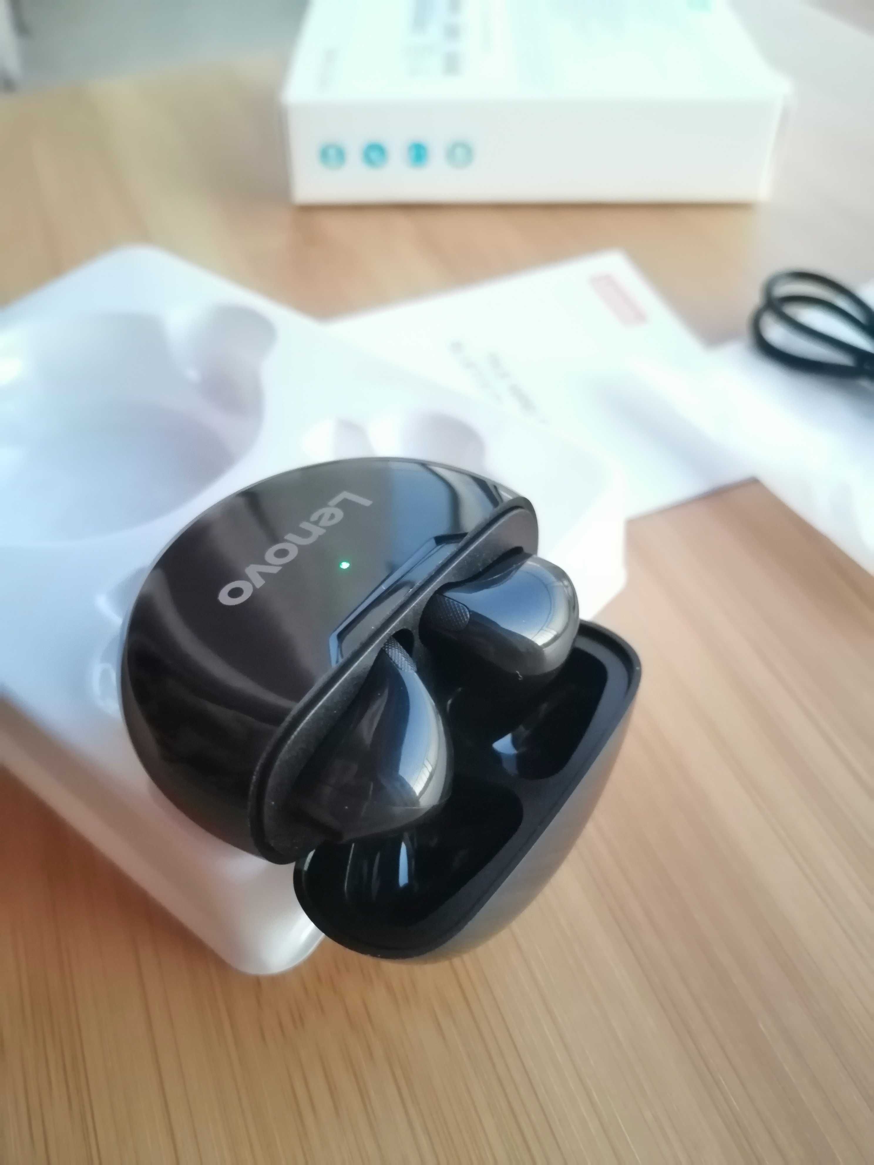 Auriculares Lenovo Bluetooth, earphones NOVOS