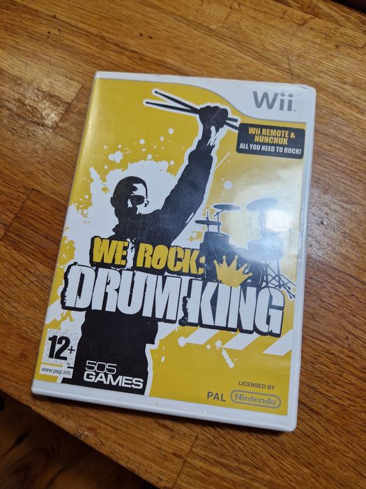We rock drum king gra wii
