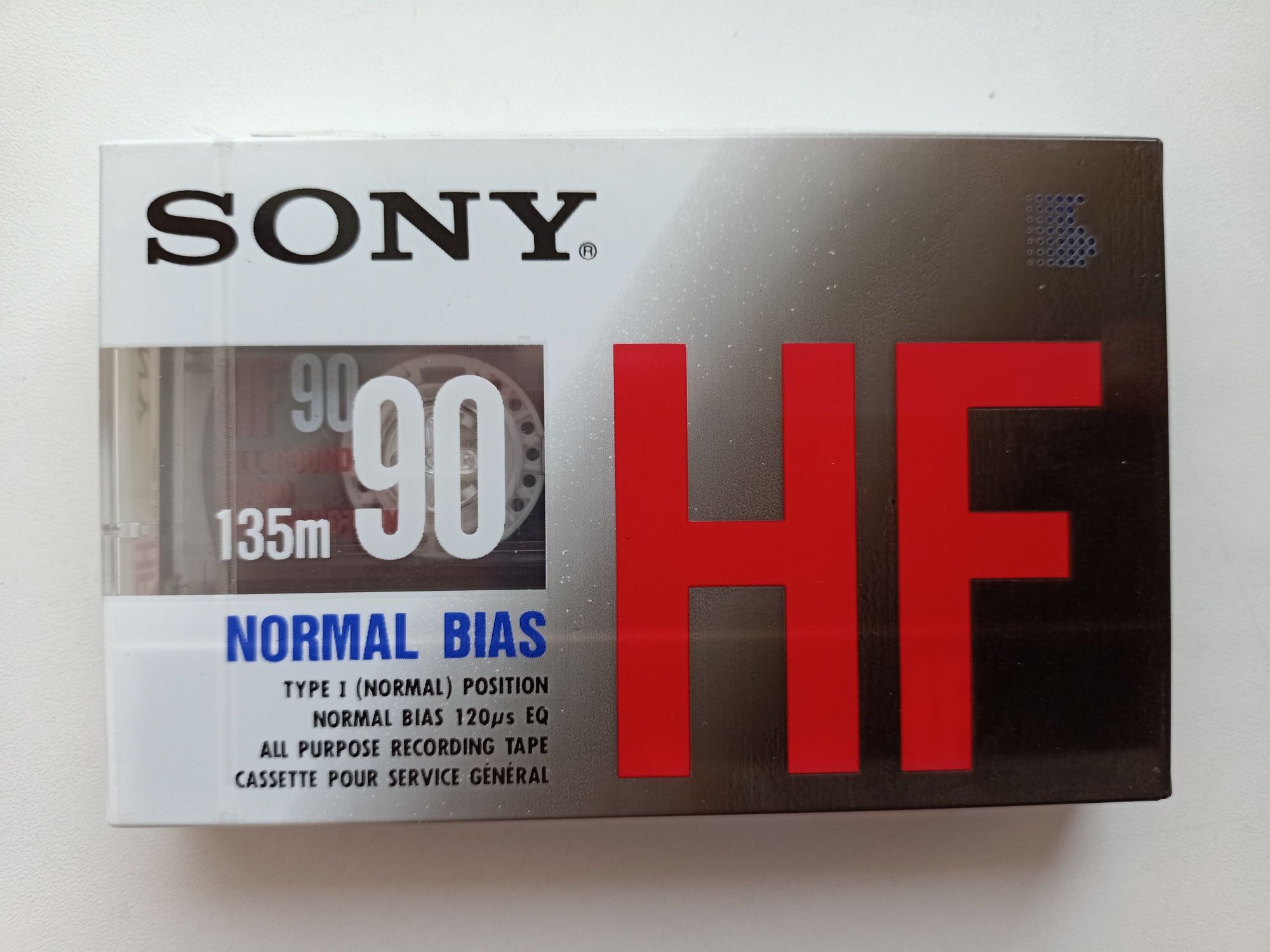 Новая винтажная кассета SONY HF90c Japan