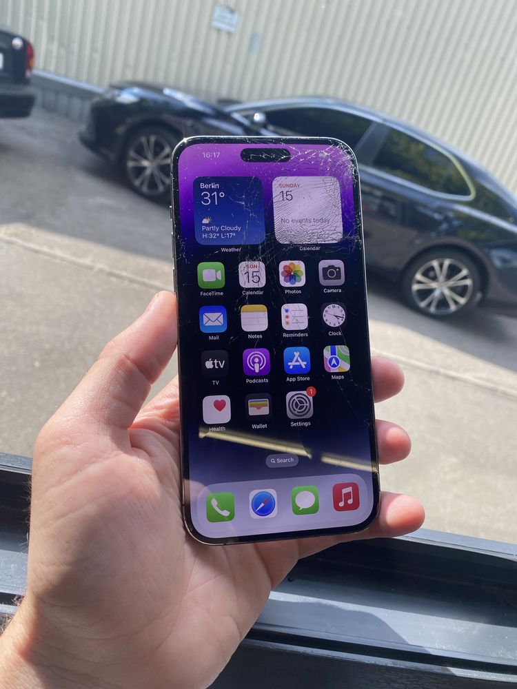 Продам экран модуль дисплей lccd apple iphone 14 pro max битый
