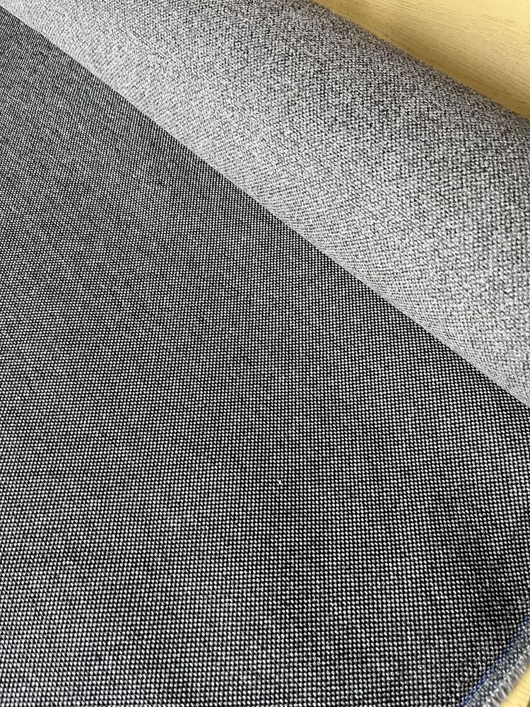 Material tapicerski szary melanż