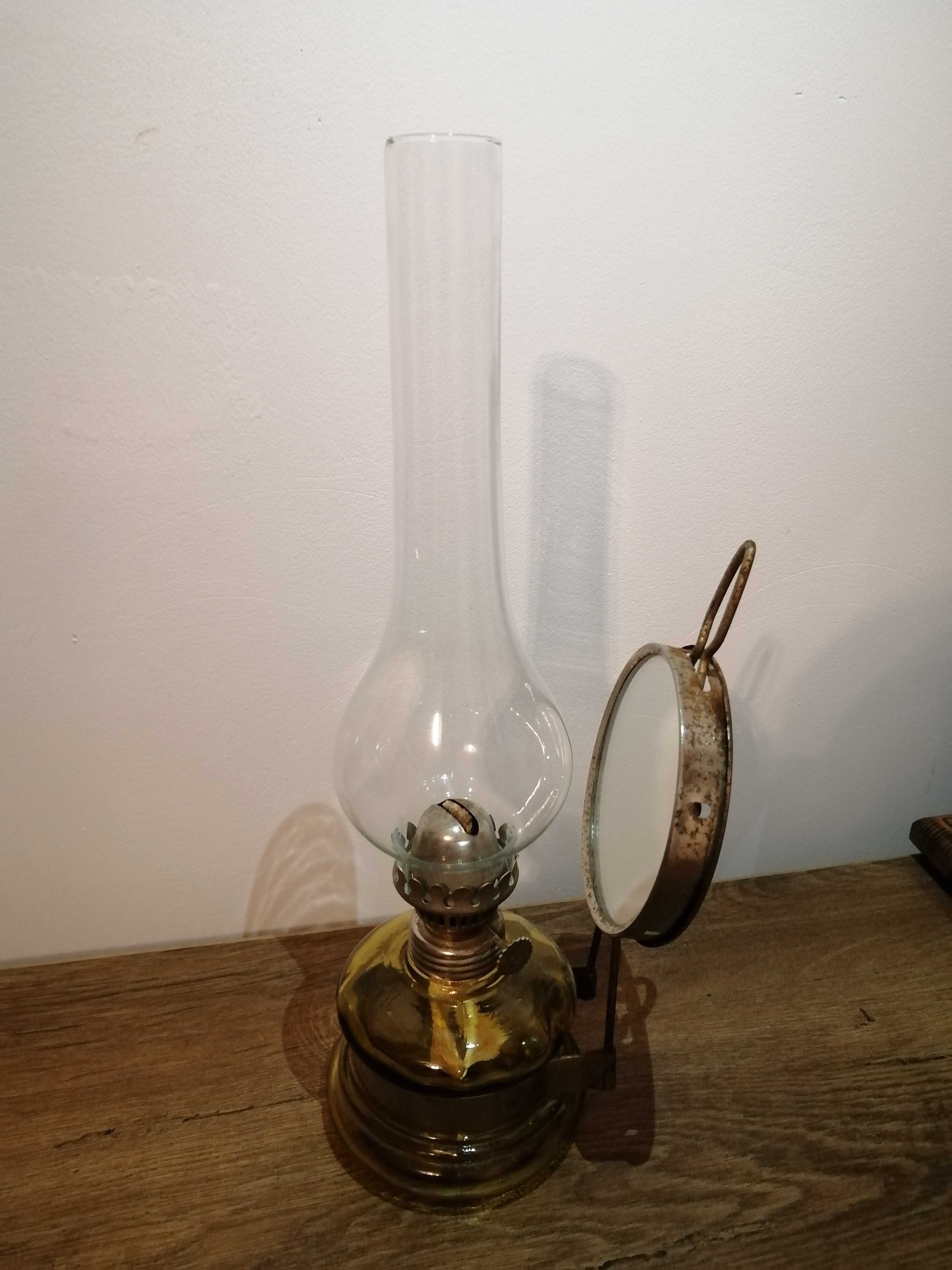Lampa naftowa antyk