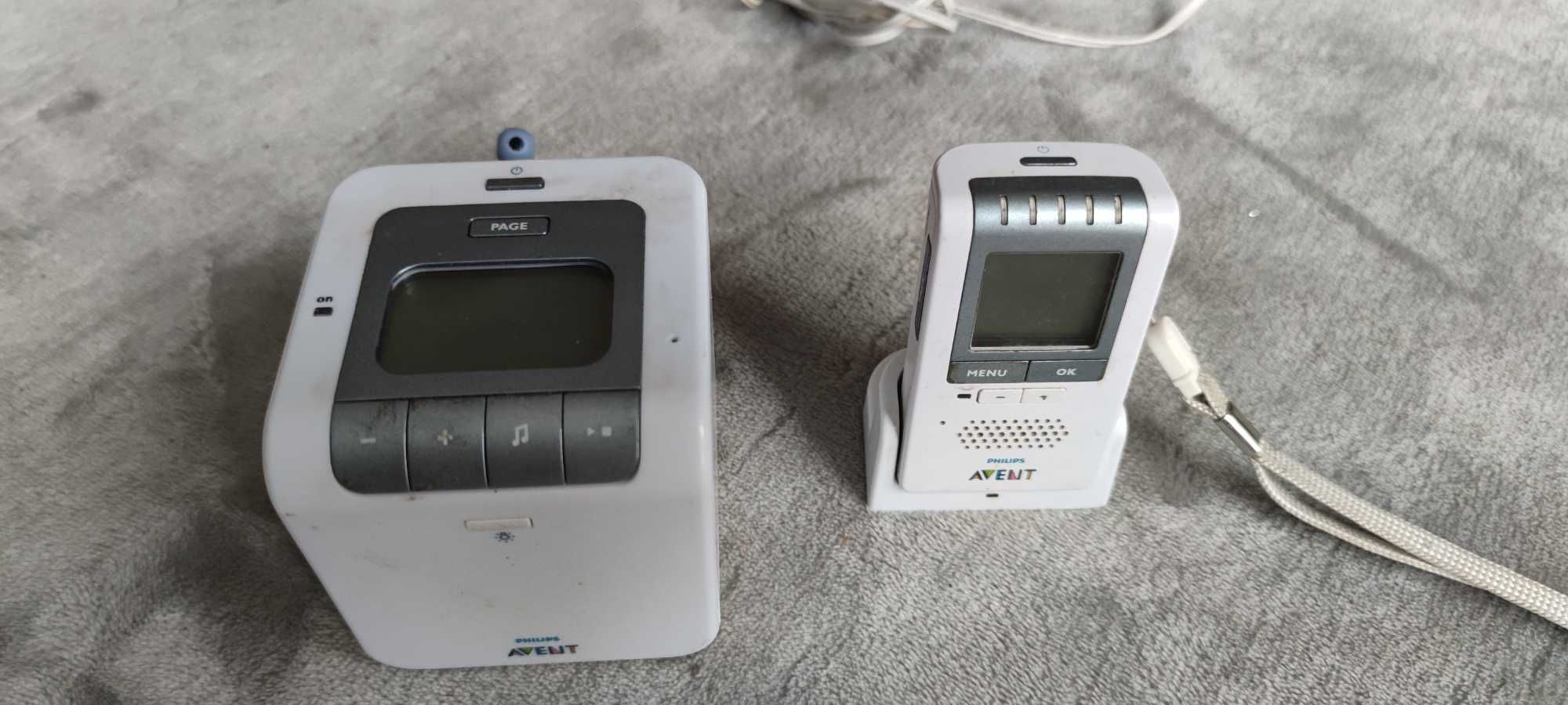 niania elektroniczna Philips Avent+temperatura+wilgotność SCD 535