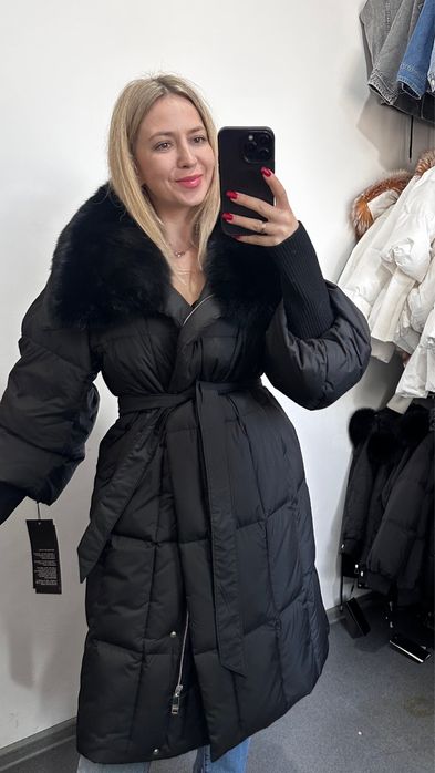 2025 Зимова куртка з хутром Примірка Дніпро