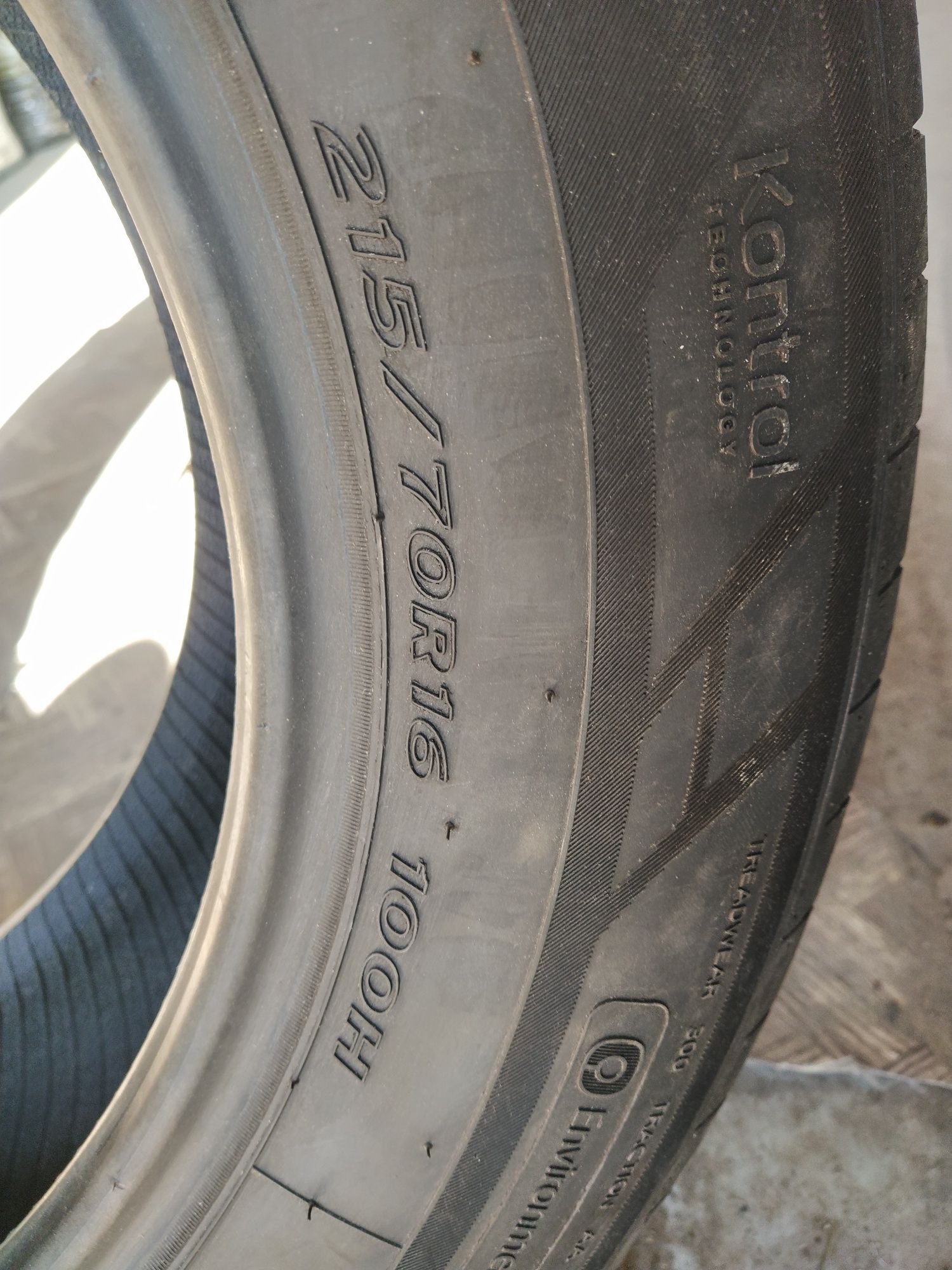 Резина hankook 215/70 r16 пара