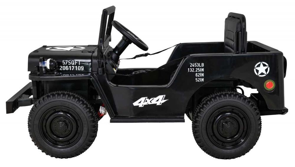 Jeep Wojskowy Retro na akumulator 4x4 JH-103