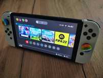 Nintendo Switch OLED, Etui, 2 gry: Luigi Manison 3 i Skywalker Saga
