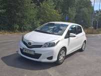 Toyota Yaris Toyota Yaris 1,0 / rok 2012 / przebieg 224 500 / biały / bezwypadkowy