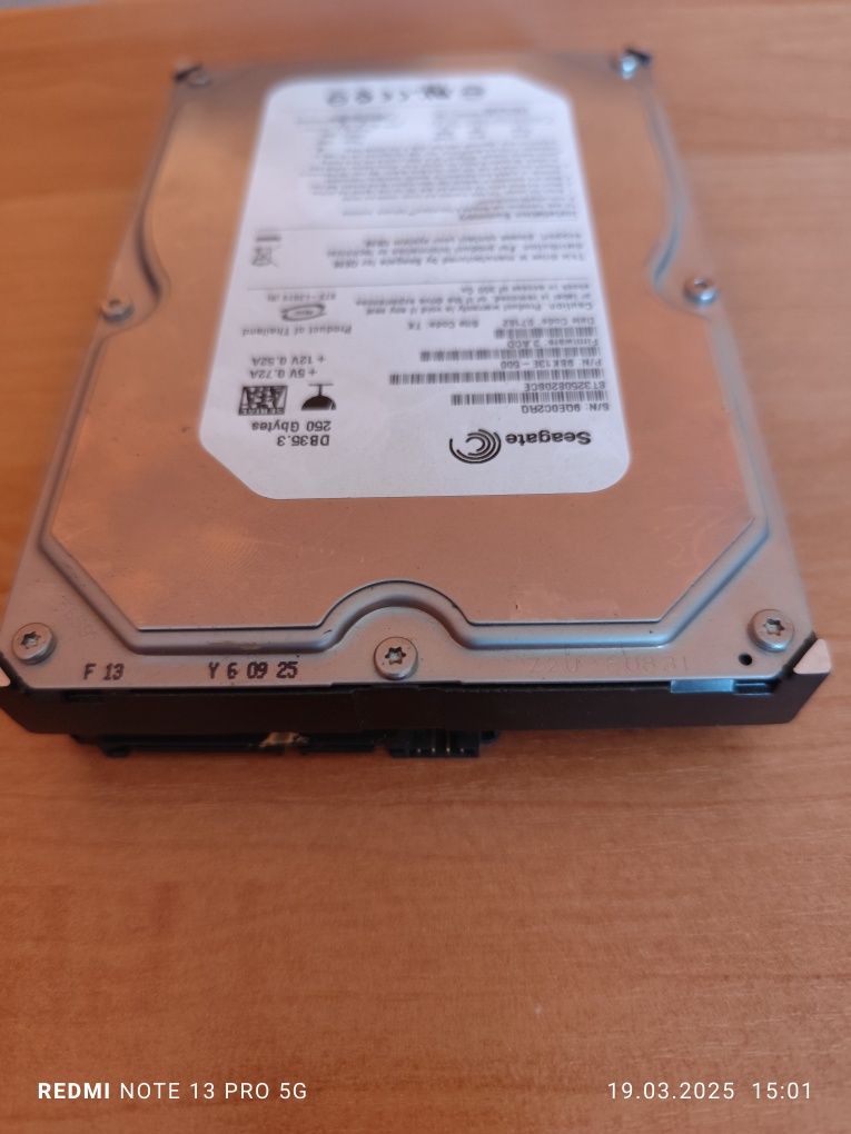 Sprzedam dyski 250gb 20sztuk