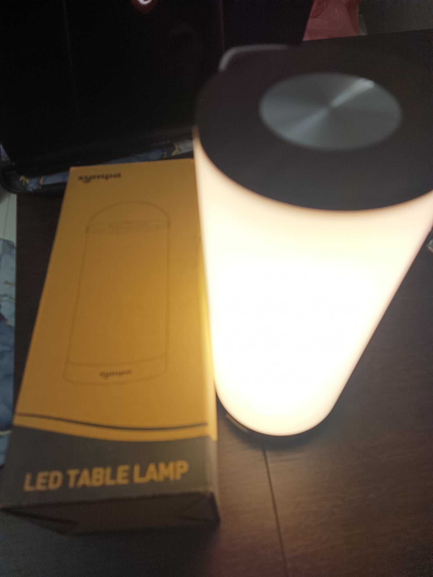 Lampka led mocna bateria tuba RGB